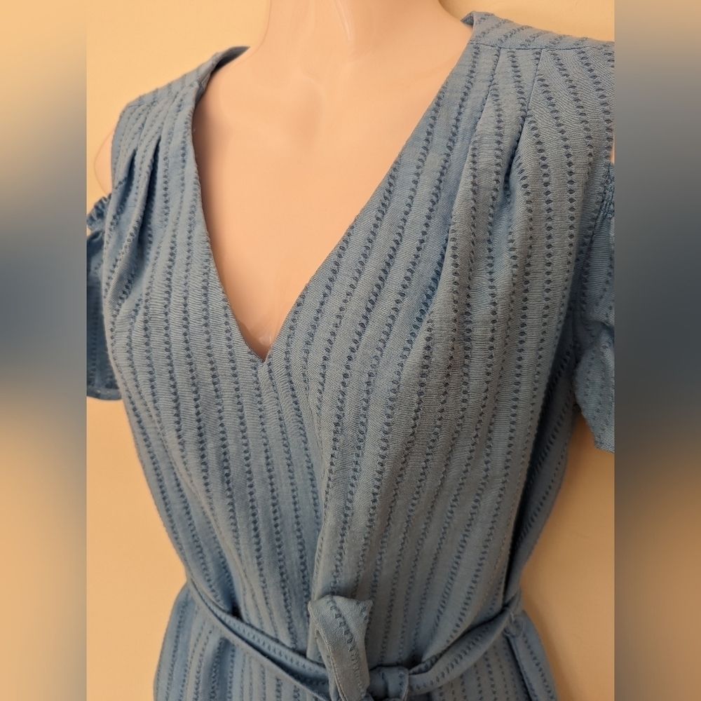Anthropologie shoshana Francesca open-shoulder dress 6 - Picture 5 of 15